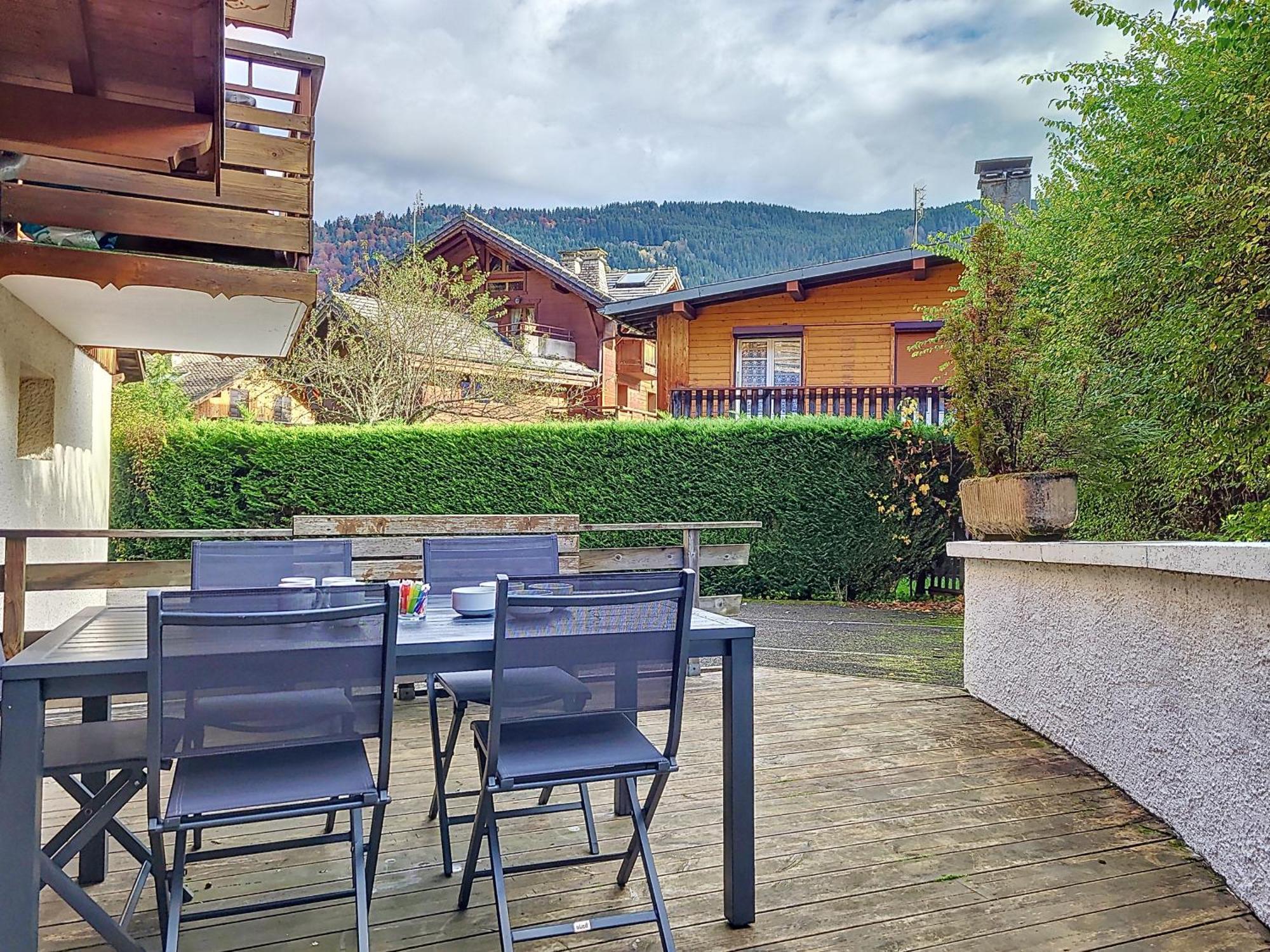 Appartement à 600m des remontées mécaniques, centre Morzine, chalet les Joux Exterior foto